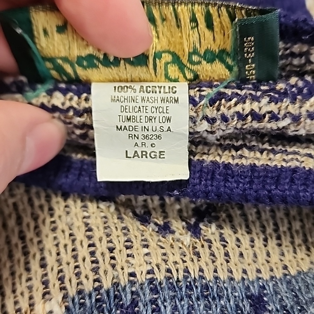 Vintage Dana Scott sweater Sz L - Picture 8 of 9